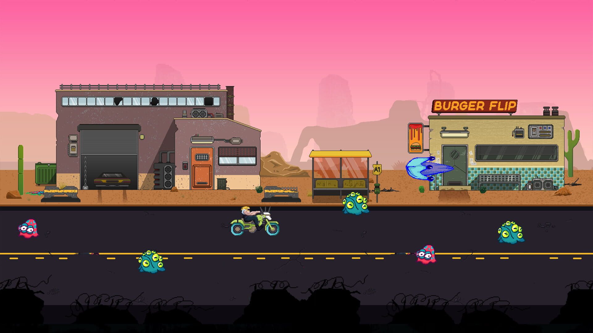 The Last Human is a Biker - Screenshot