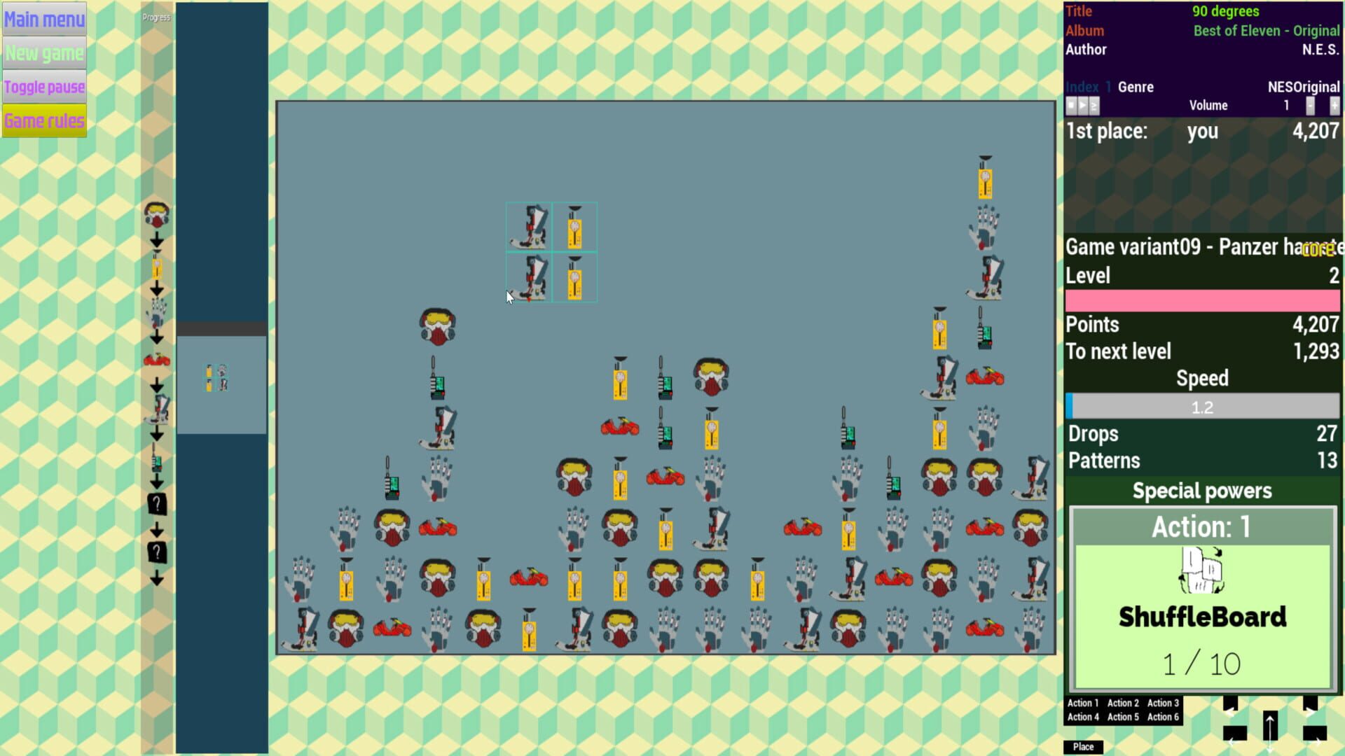 Best of Eleven - Screenshot