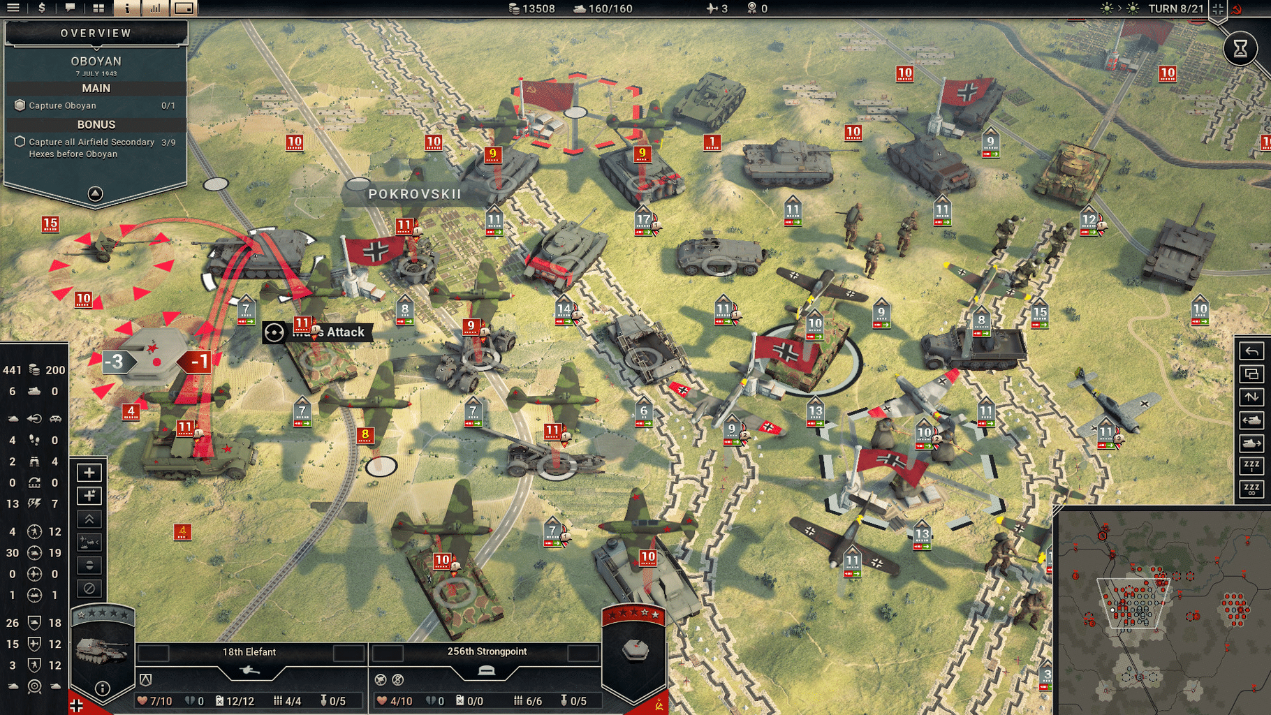 Panzer Corps 2: Axis Operations - 1943 screenshot