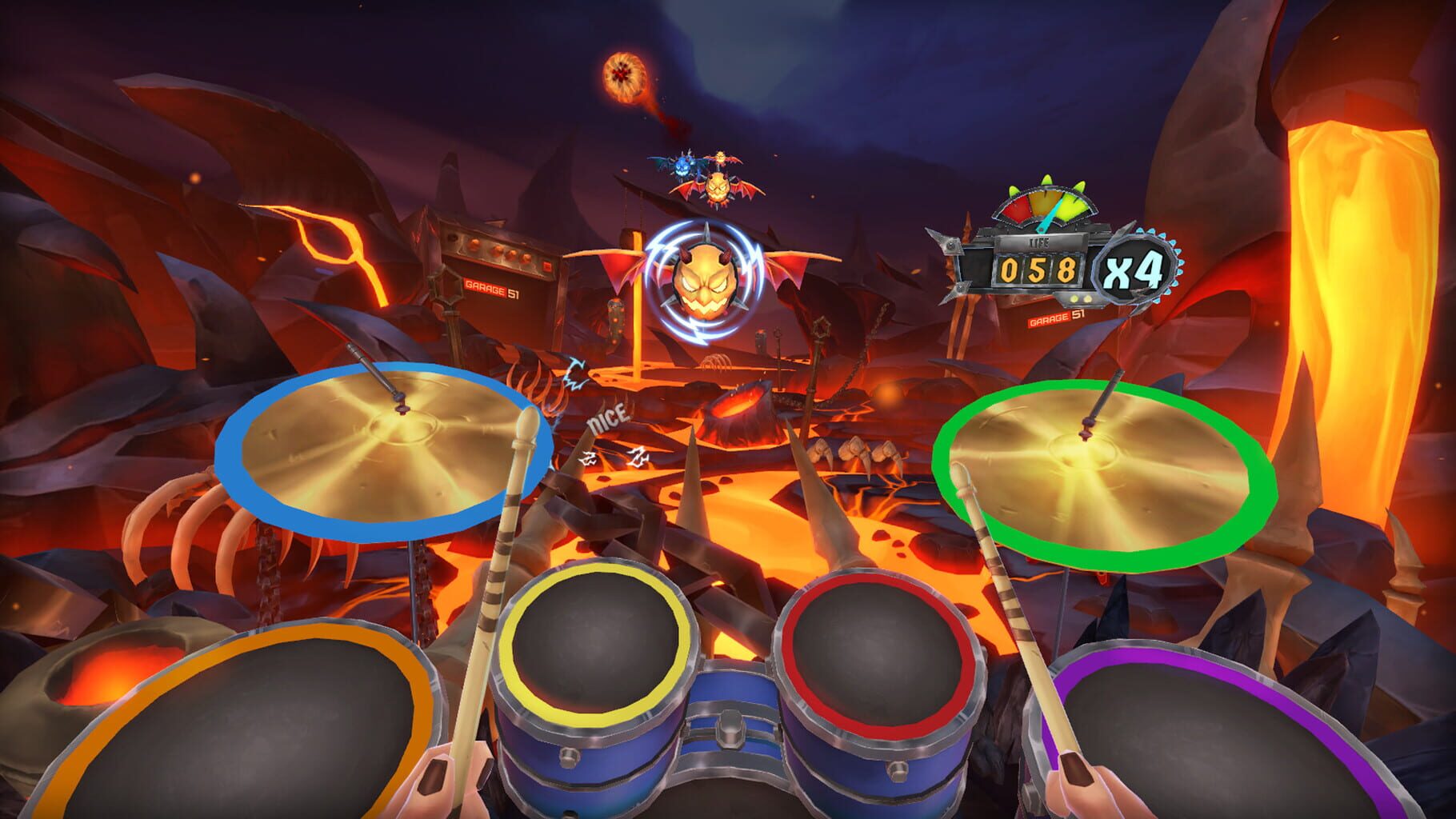 Captura de pantalla - Drums Rock