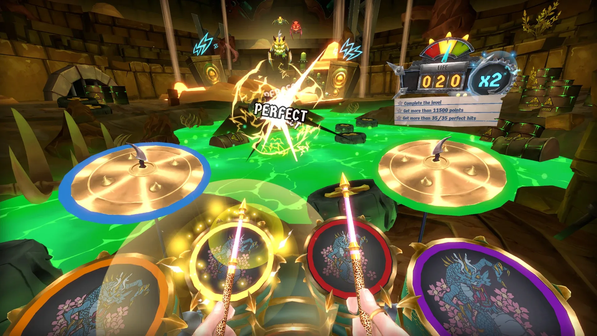 Captura de pantalla - Drums Rock