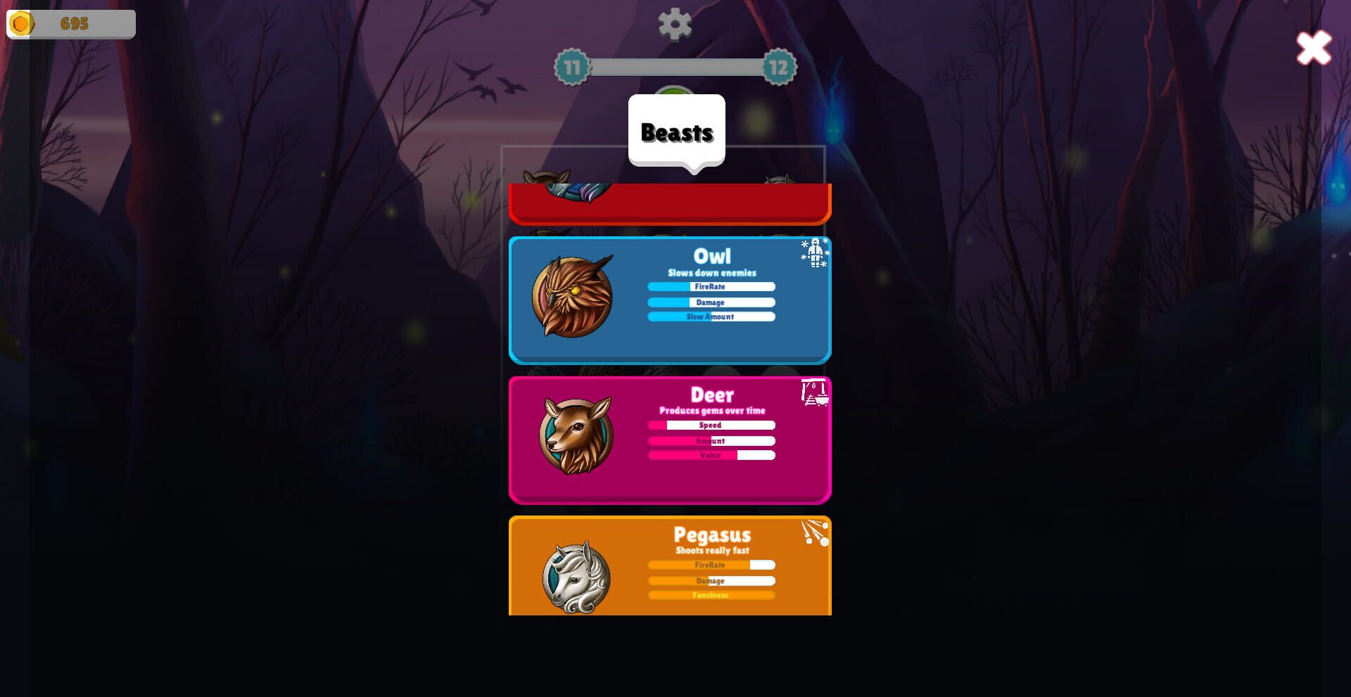 Merge Beasts: Defense Game - Screenshot