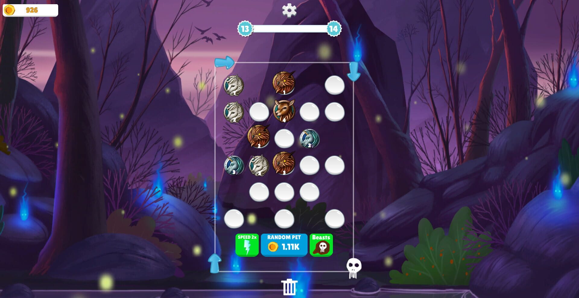 Merge Beasts: Defense Game - Screenshot