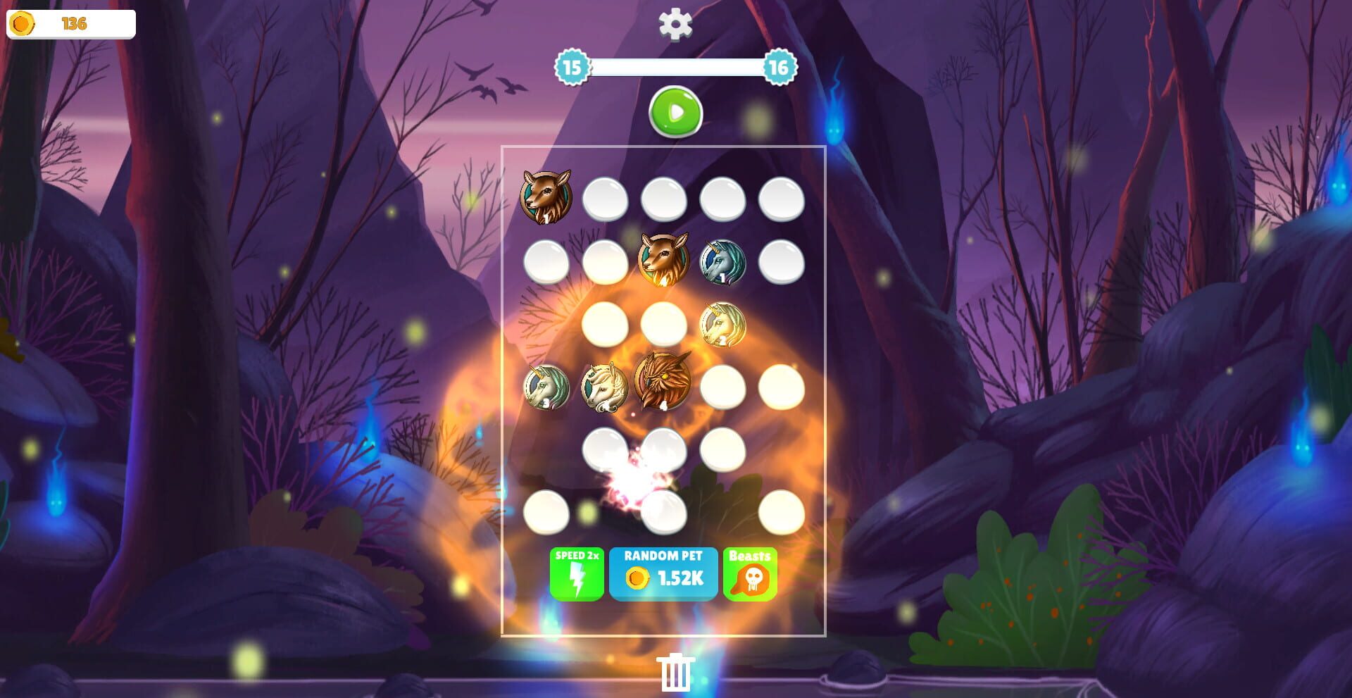 Merge Beasts: Defense Game - Screenshot