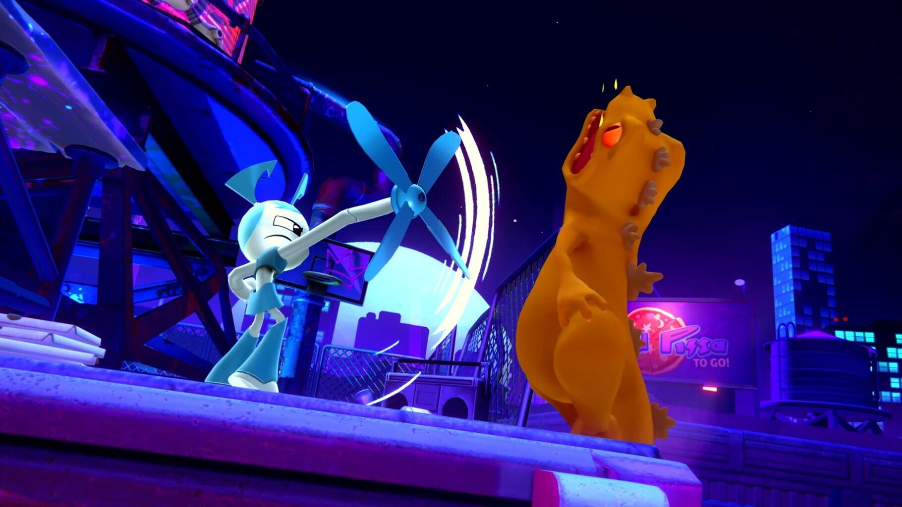 Captura de pantalla - Nickelodeon All-Star Brawl: Jenny