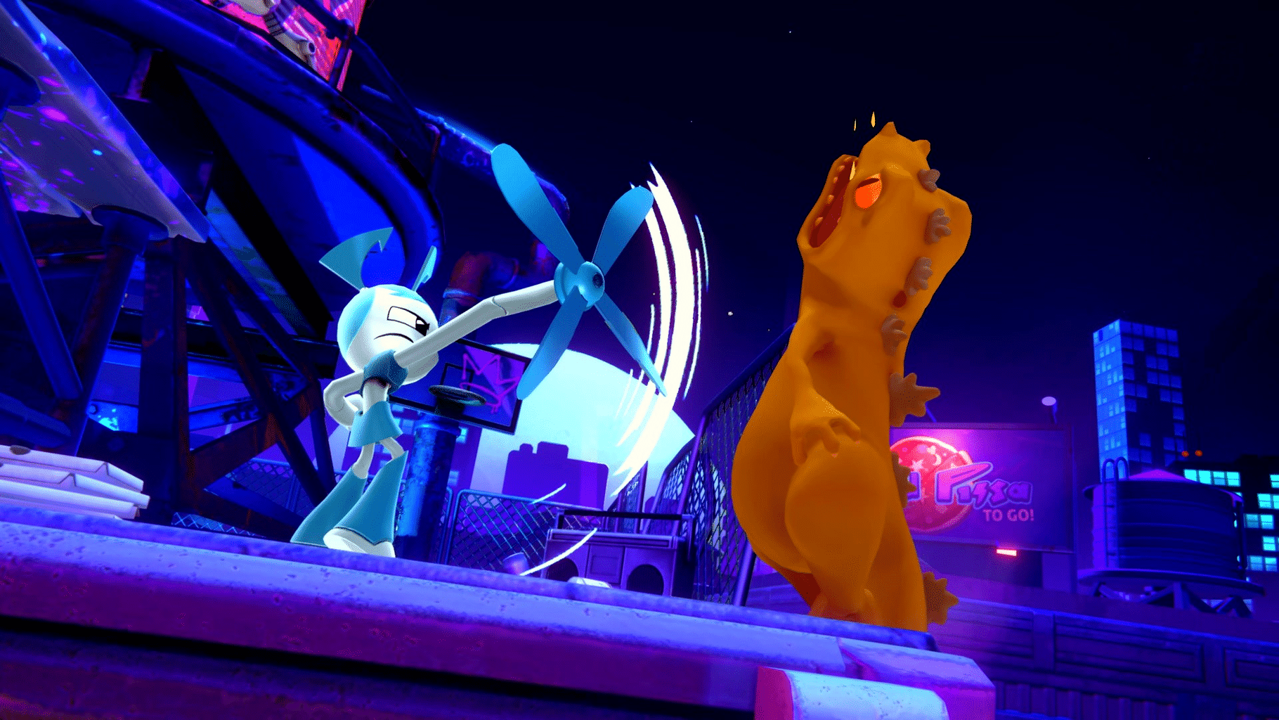 Nickelodeon All-Star Brawl: Jenny screenshot