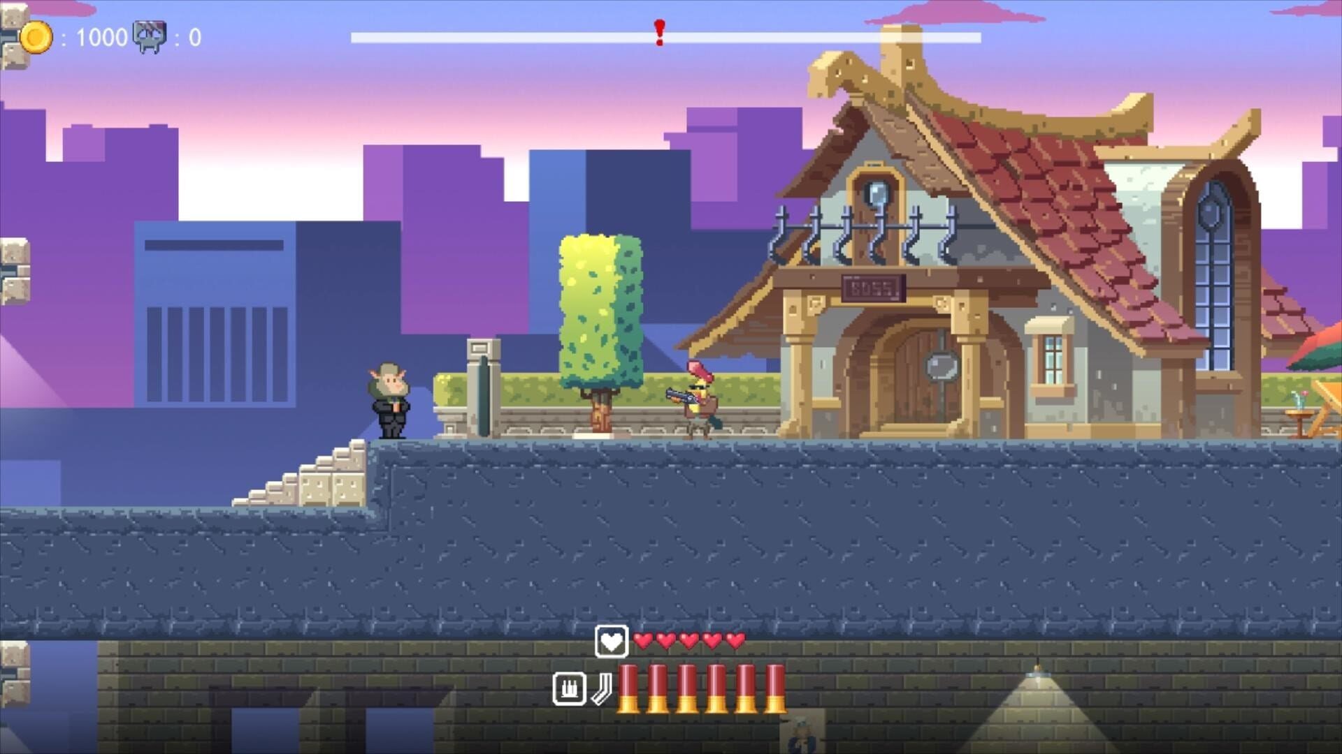 Chicken Fall - Screenshot