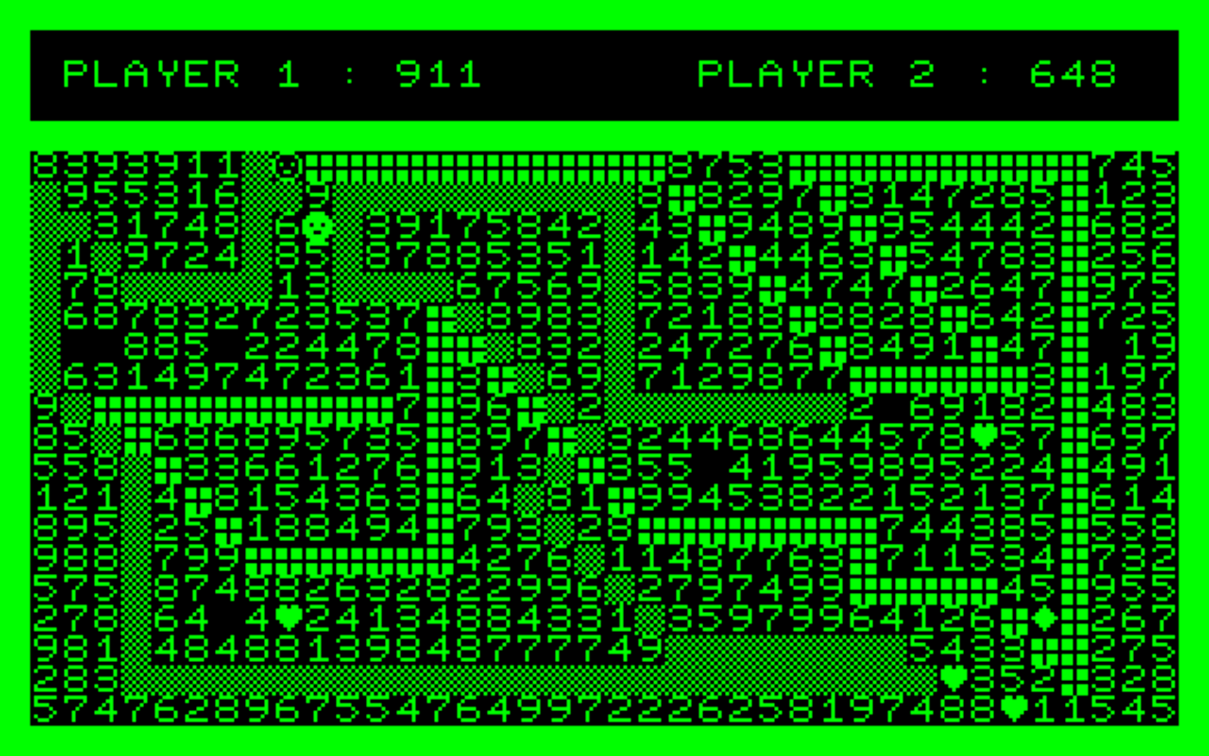 Numbertron screenshot