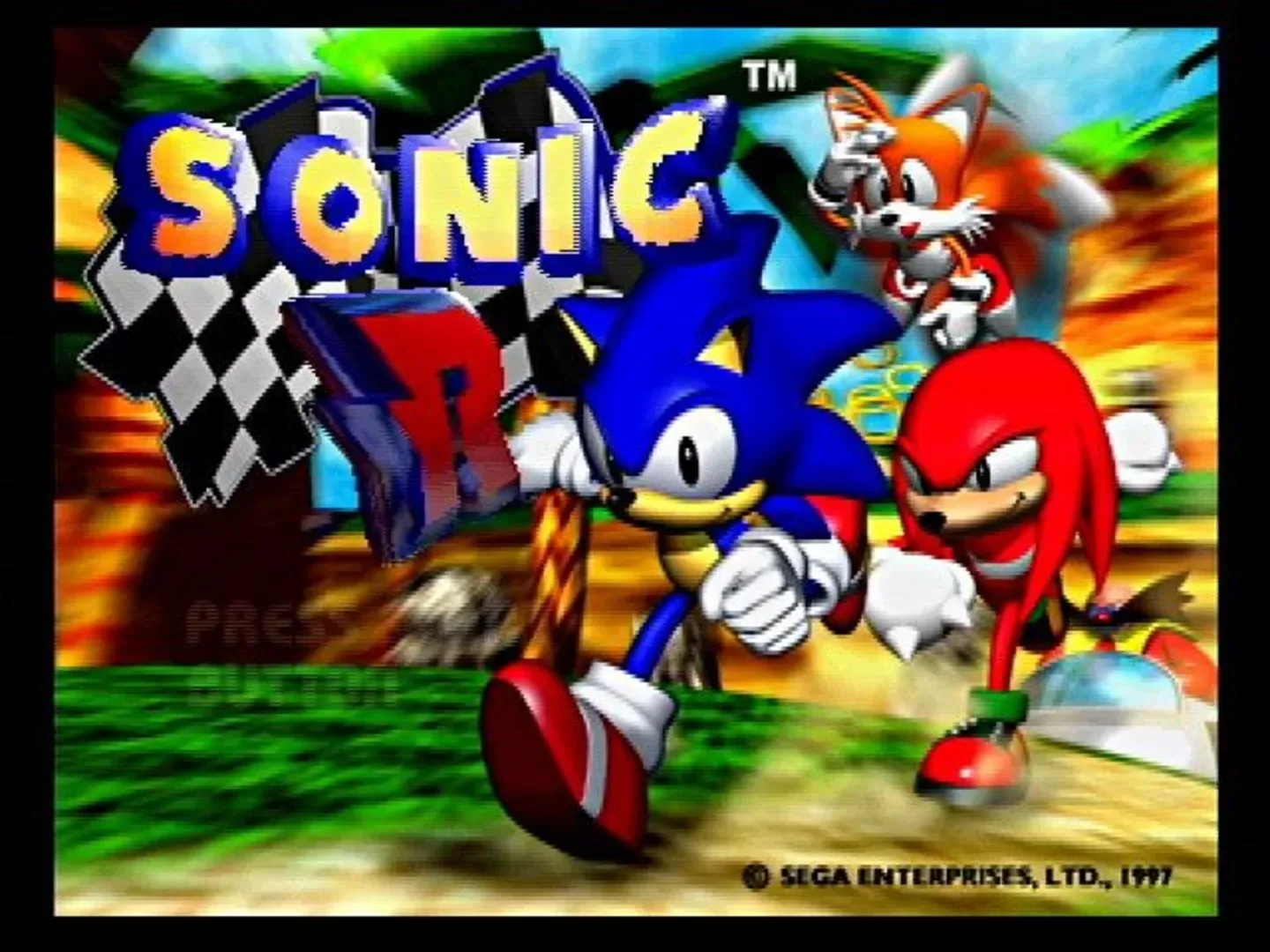 Captura de pantalla - Sonic R