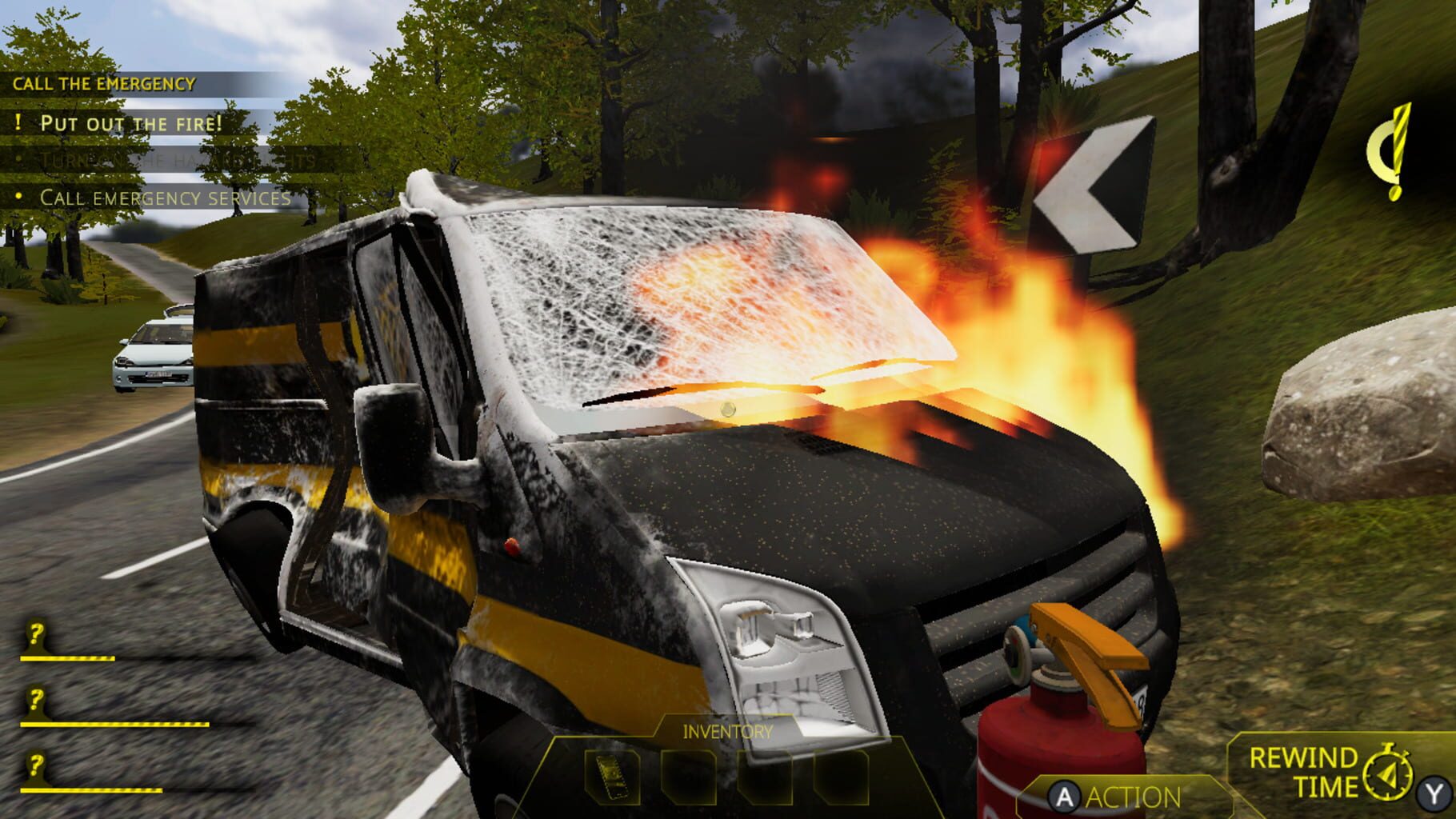 Accident screenshot