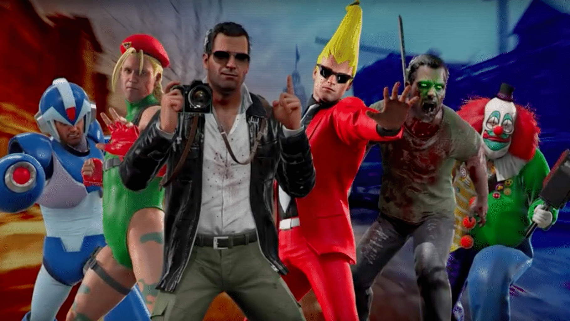 Personagens ícones da Capcom presentes em Dead Rising 4
