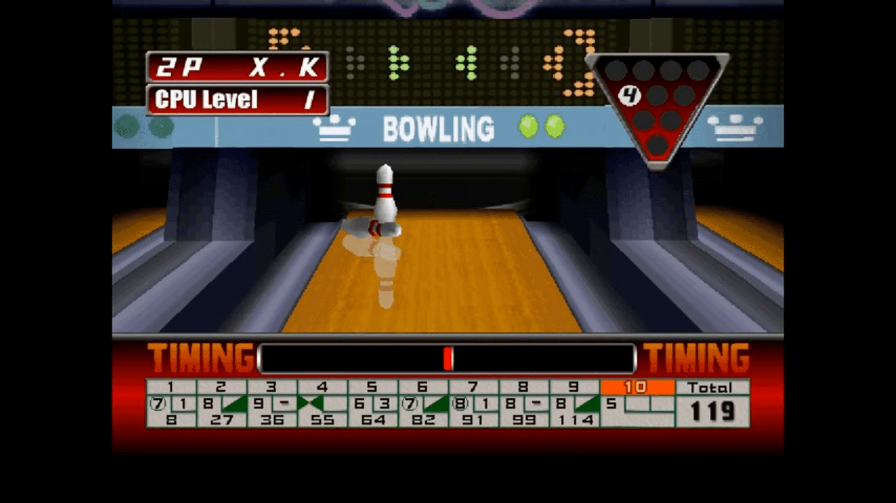 Bowling screenshot