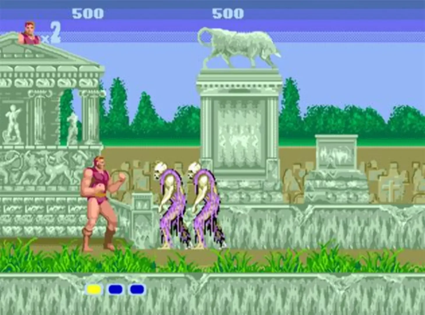 Captura de pantalla - Altered Beast