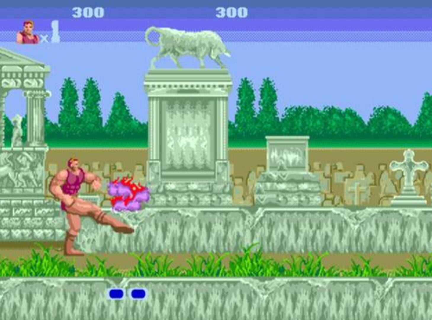 Captura de pantalla - Altered Beast