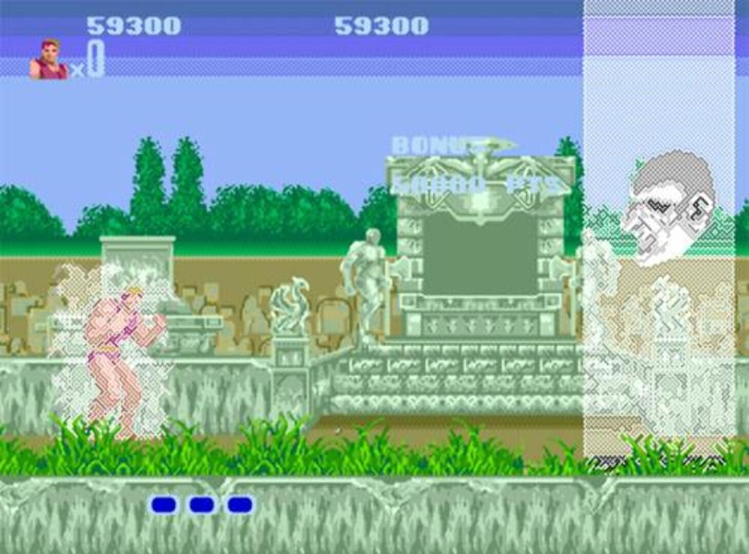 Captura de pantalla - Altered Beast