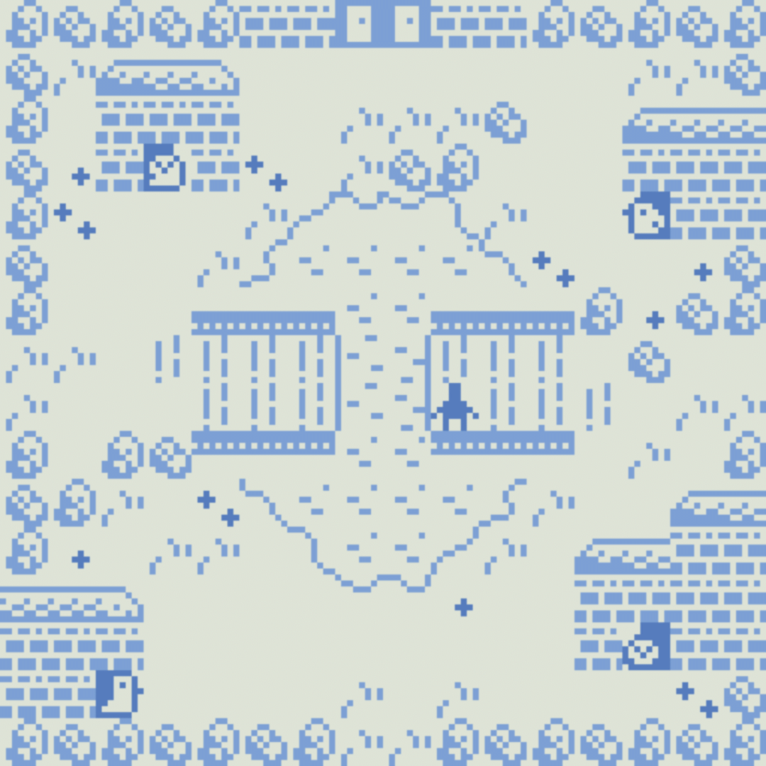 Bitsy Mystery Dungeon screenshot