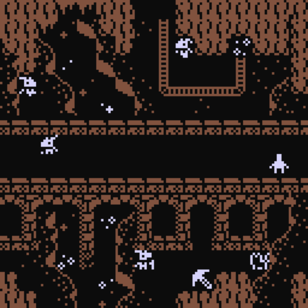 Bitsy Mystery Dungeon screenshot