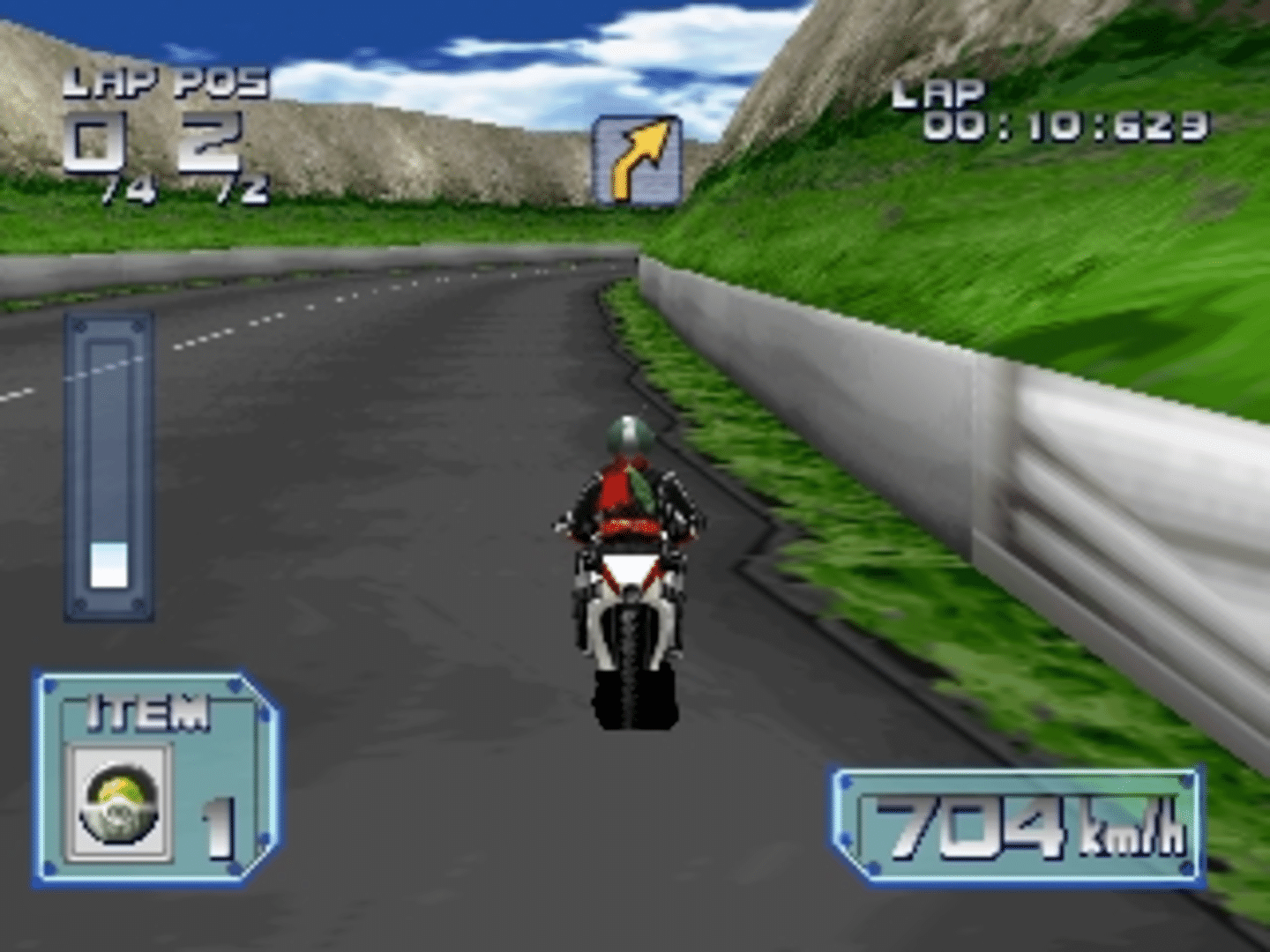 Simple Characters 2000 Series Vol. 03: Kamen Rider - The Bike Race screenshot