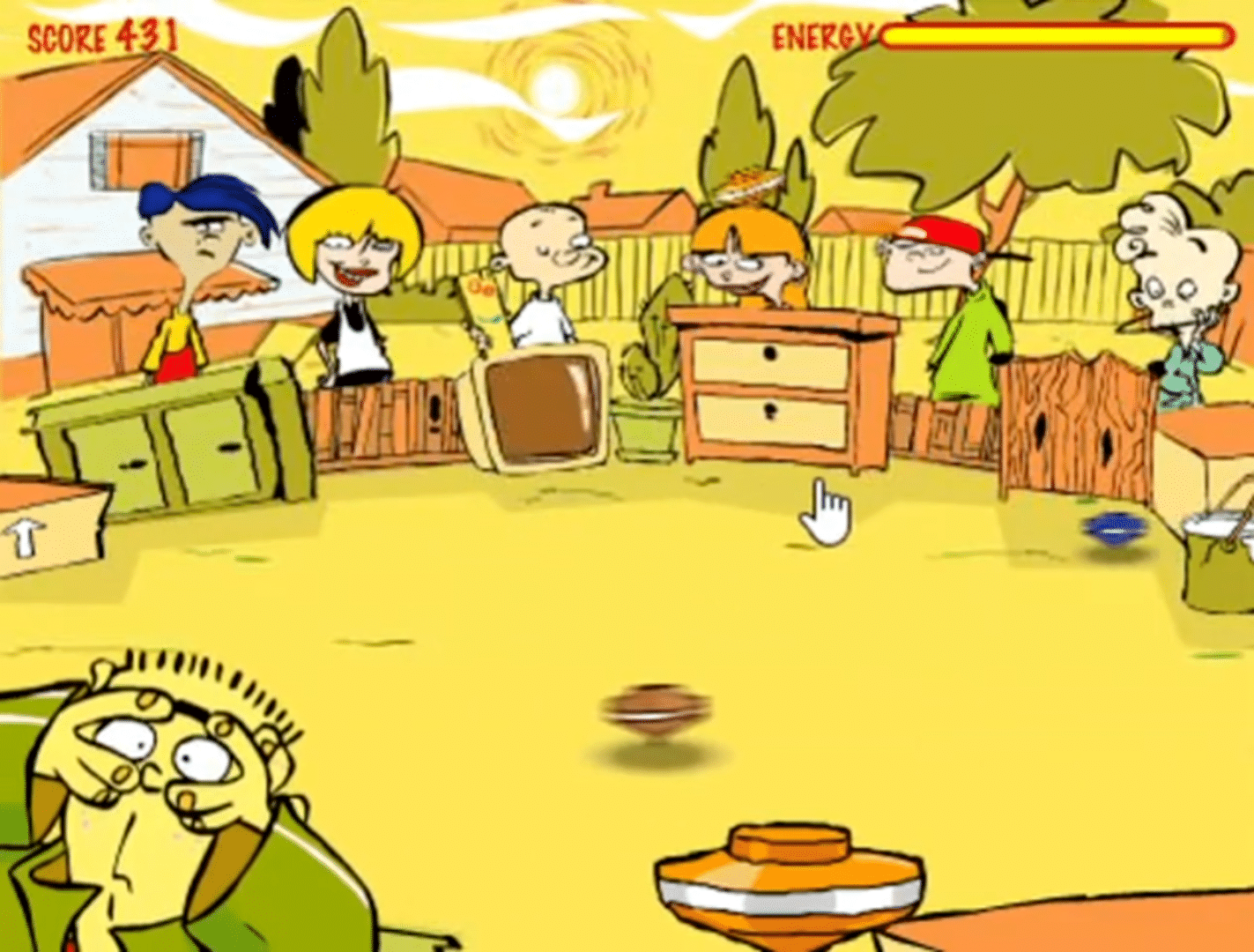 Ed, Edd n Eddy: Spin Stadium screenshot