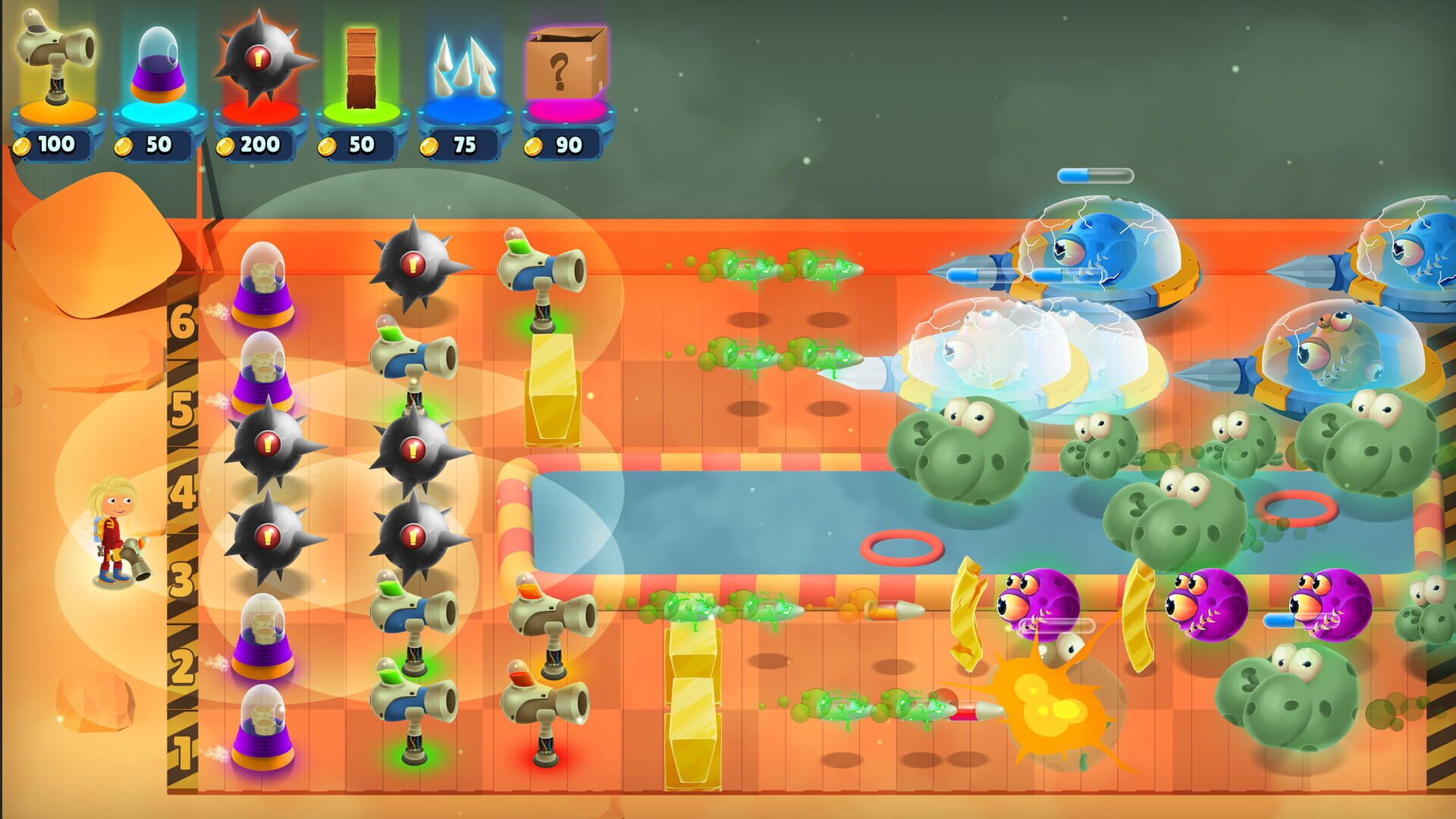Astro Battlers TD - Screenshot