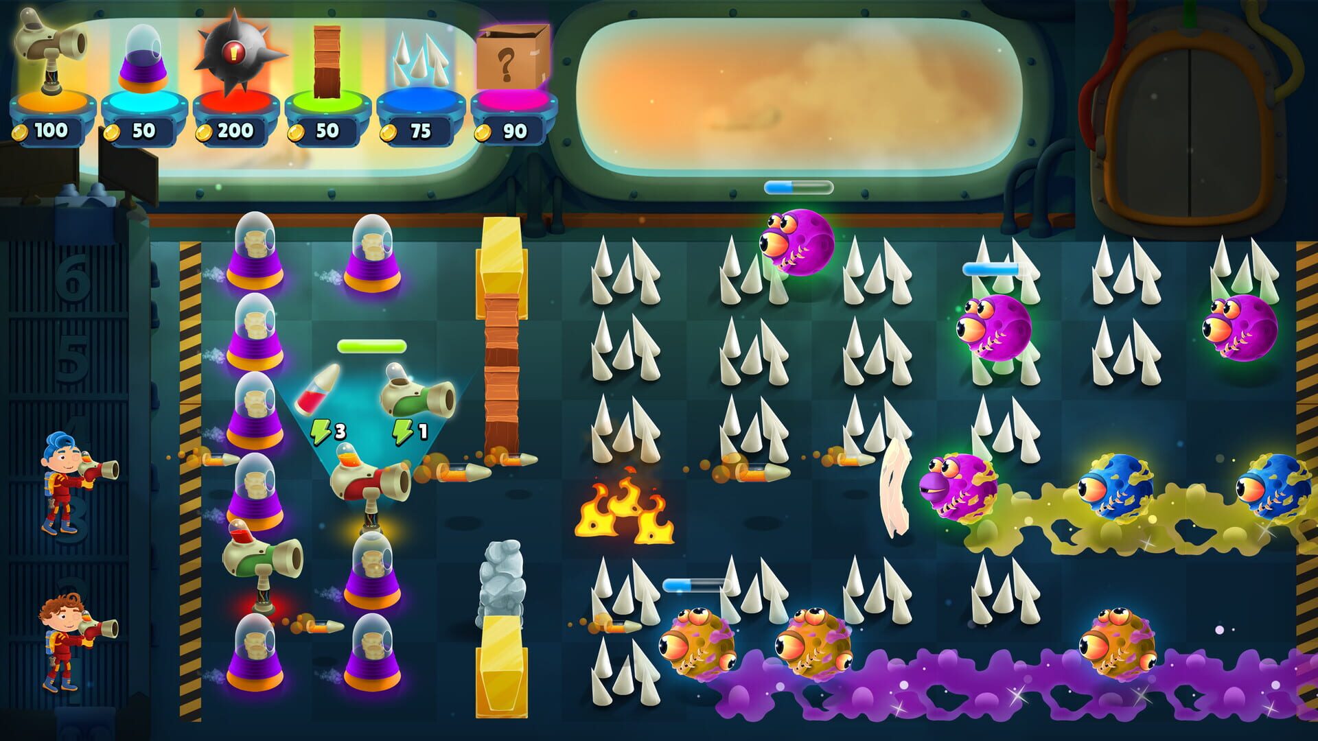 Astro Battlers TD - Screenshot