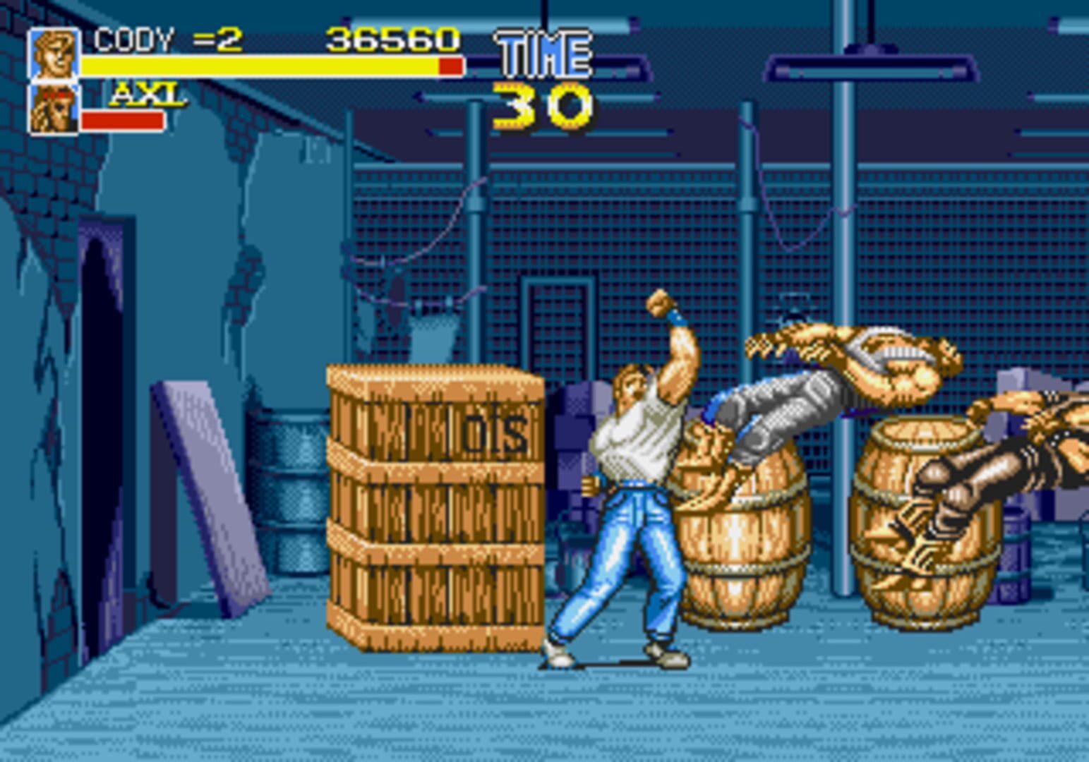 Captura de pantalla - Final Fight CD
