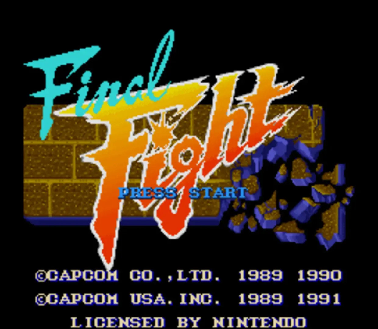 Captura de pantalla - Final Fight
