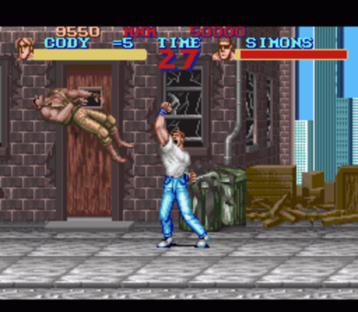 Captura de pantalla - Final Fight