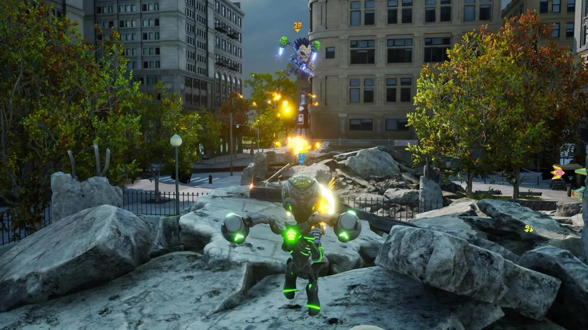 Captura de pantalla - Destroy All Humans!: Clone Carnage