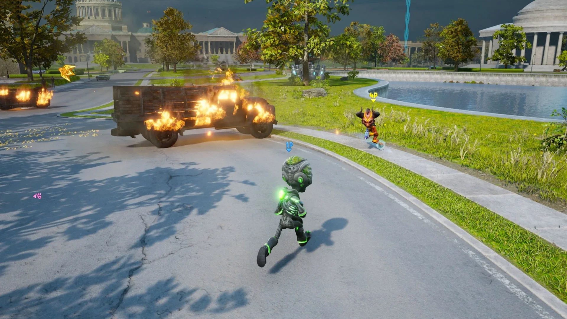 Captura de pantalla - Destroy All Humans!: Clone Carnage