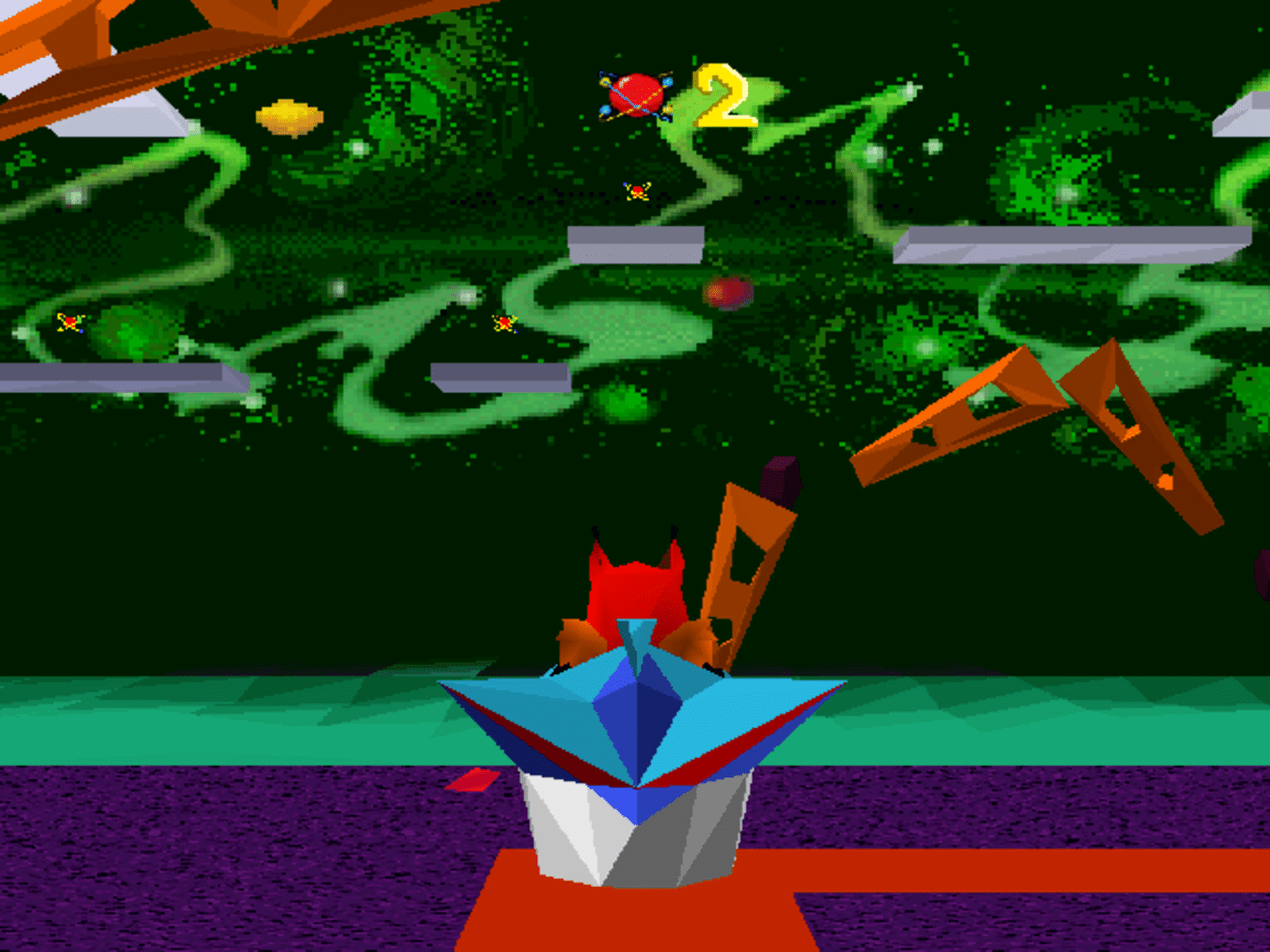 Bubsy 3D screenshot