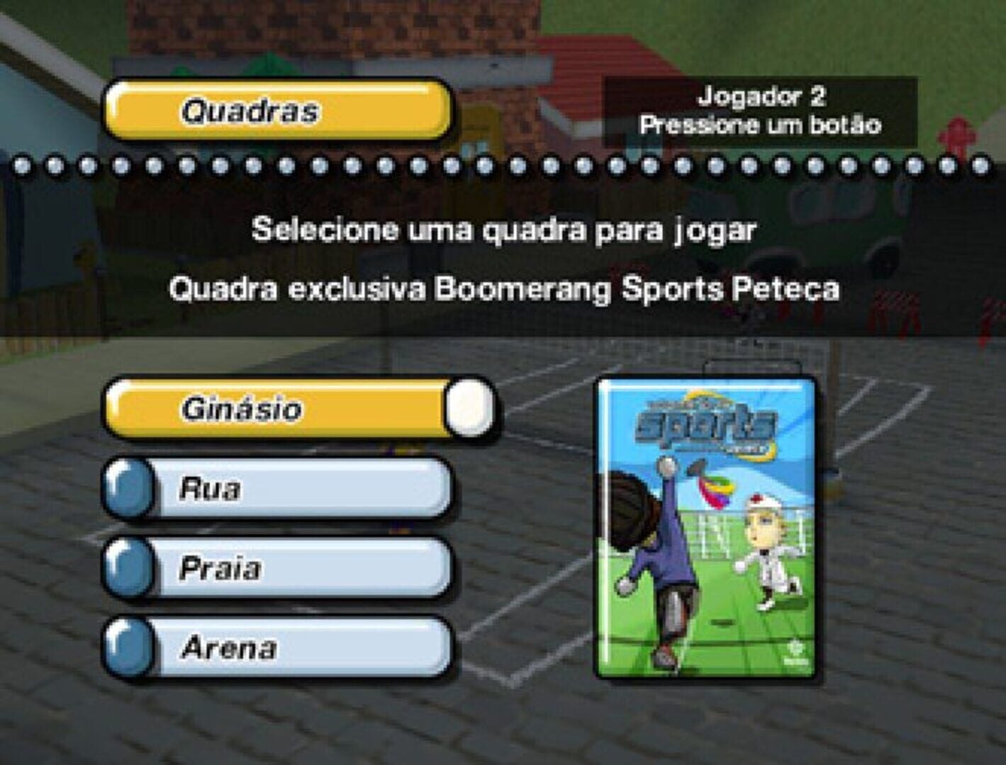 Captura de pantalla - Zeebo Sports Peteca