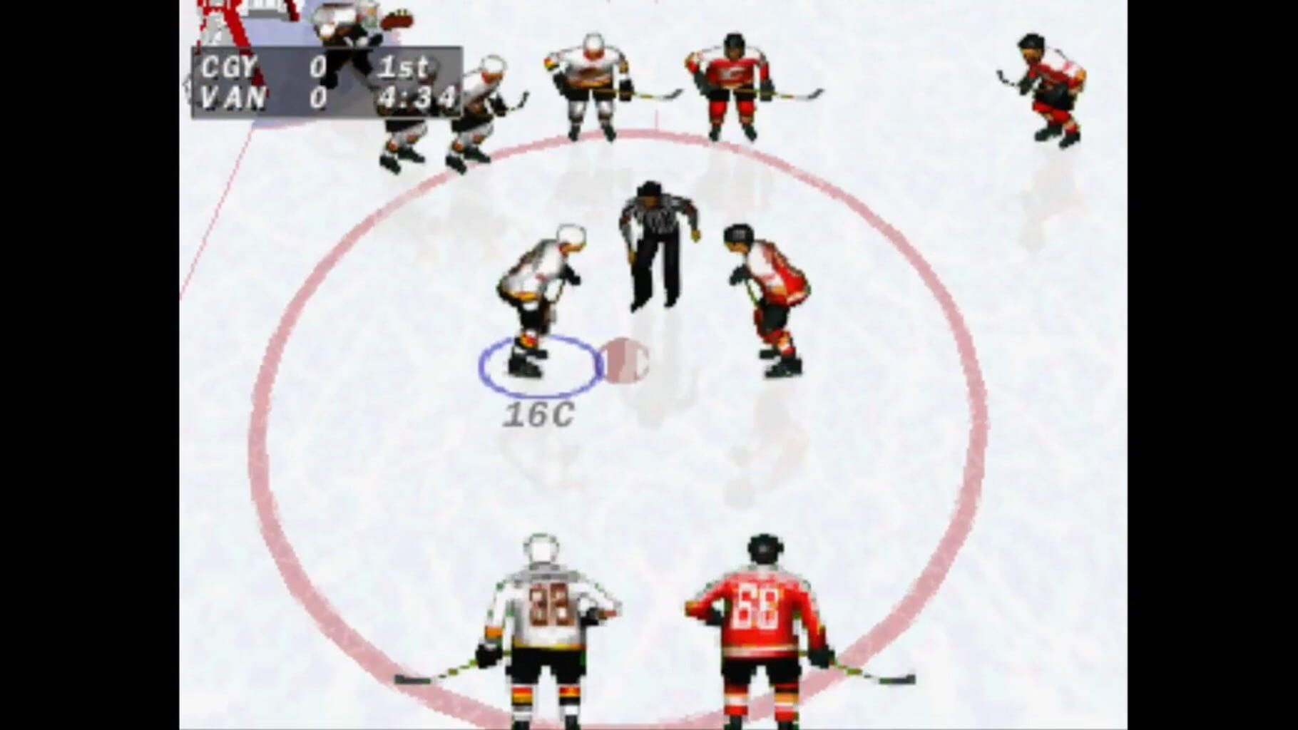 Captura de pantalla - NHL FaceOff