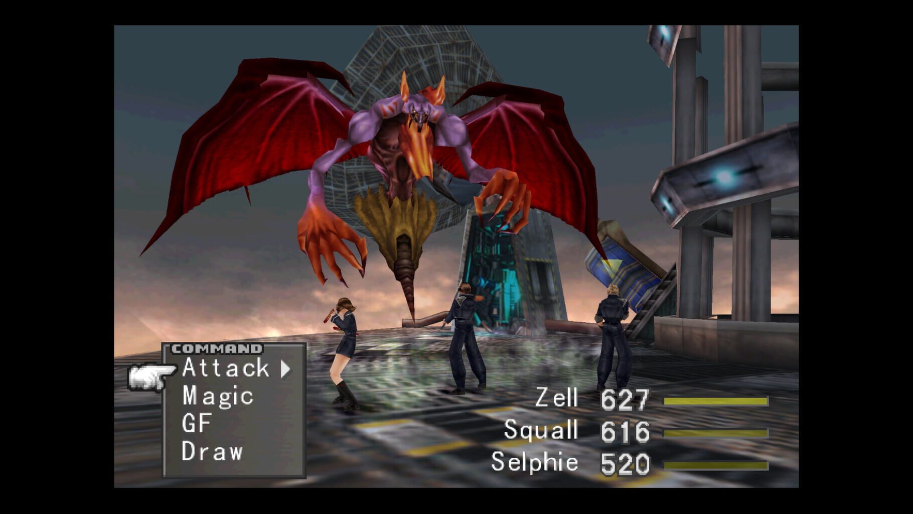 Captura de pantalla - Final Fantasy VIII