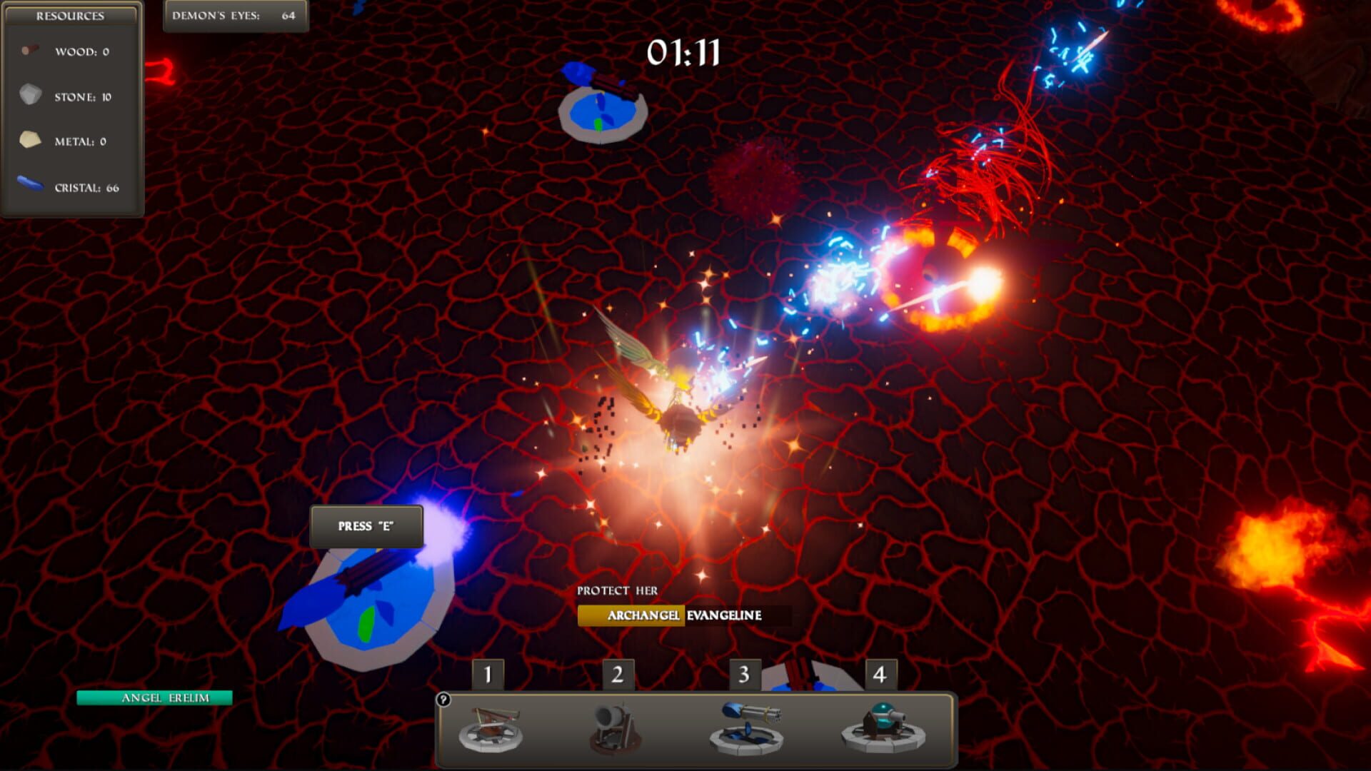 Evangeline's Defense - Screenshot