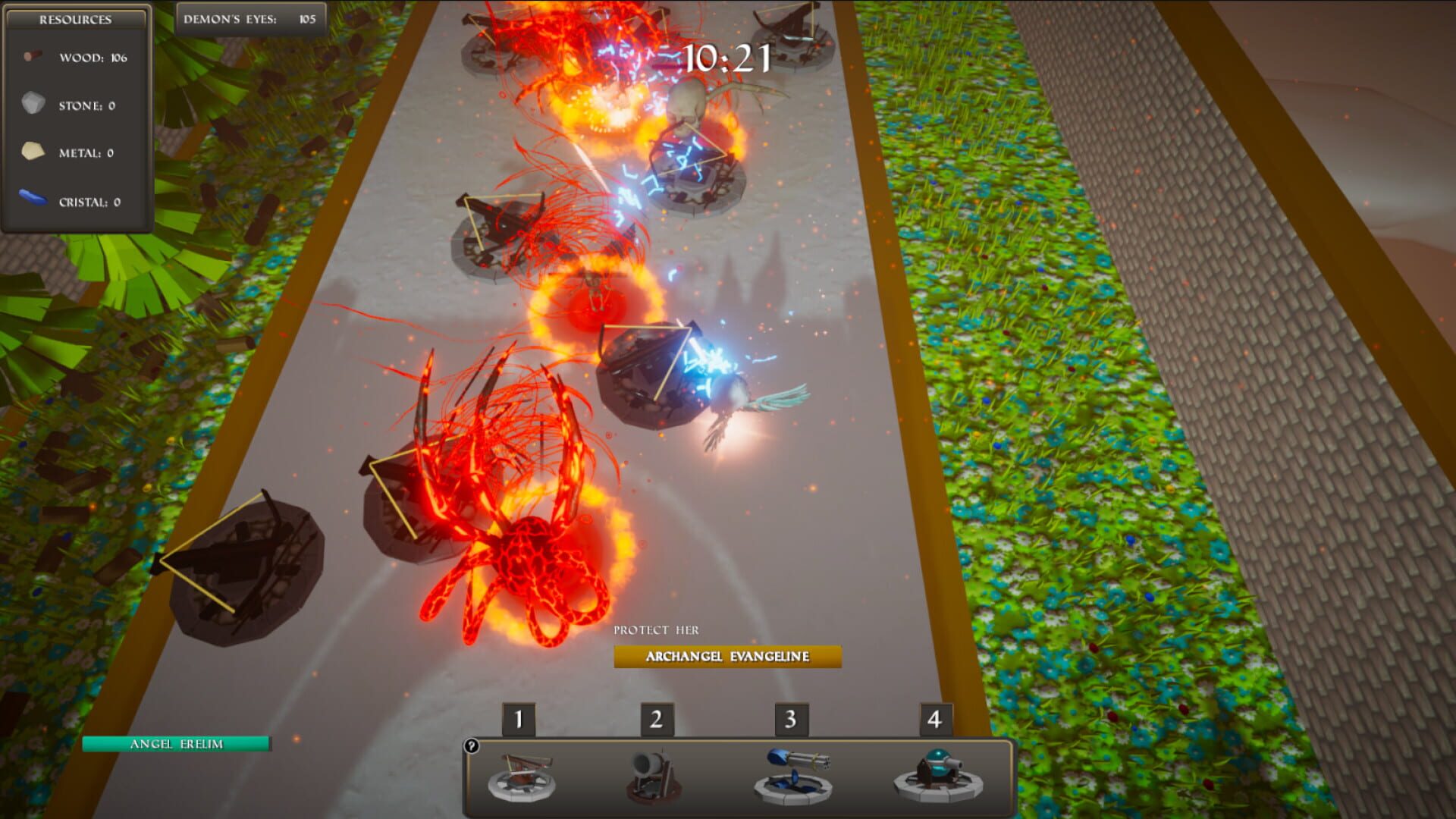 Evangeline's Defense - Screenshot