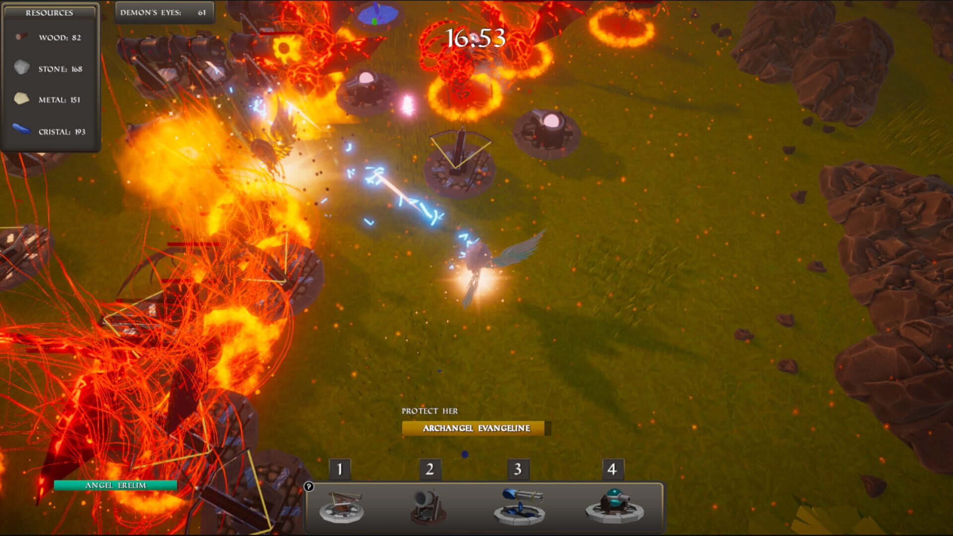 Evangeline's Defense - Screenshot