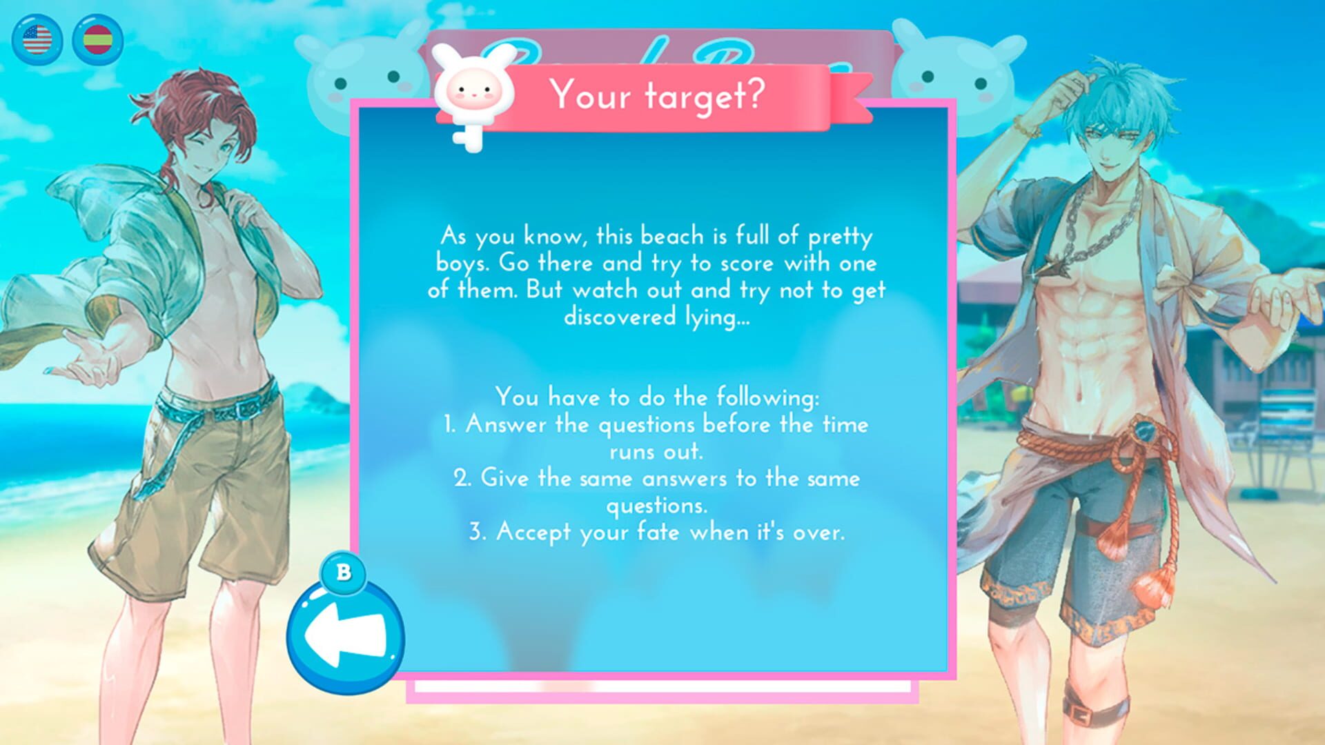 Beach Boys: The Perfect Date - Screenshot