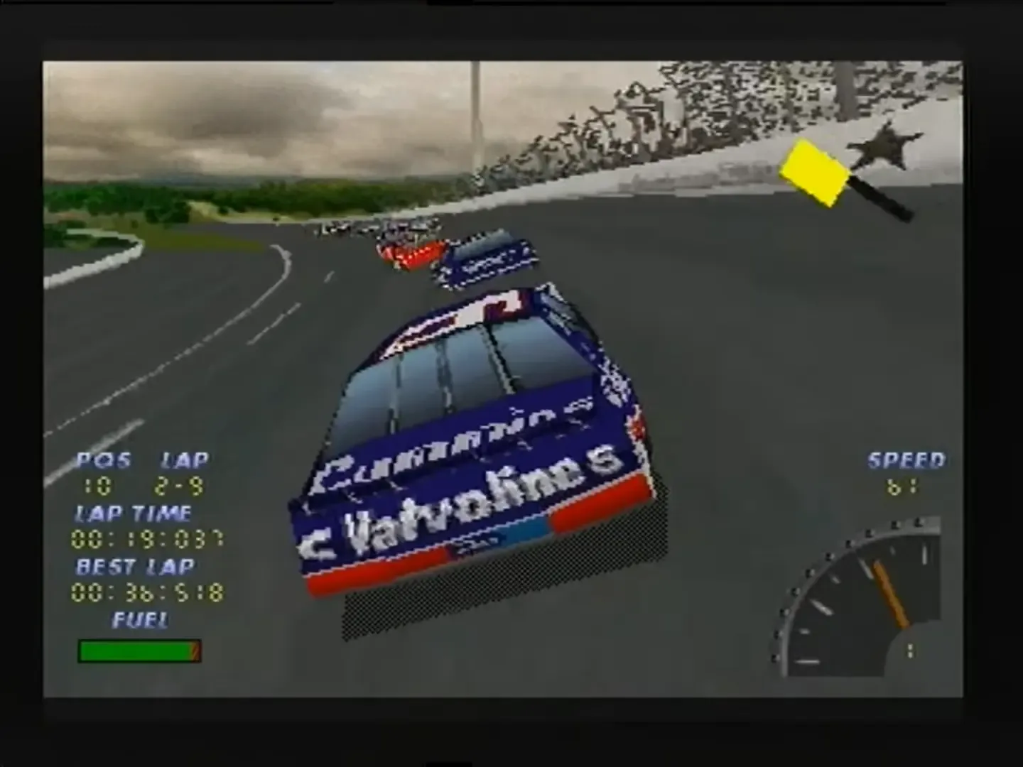 Captura de pantalla - NASCAR 98