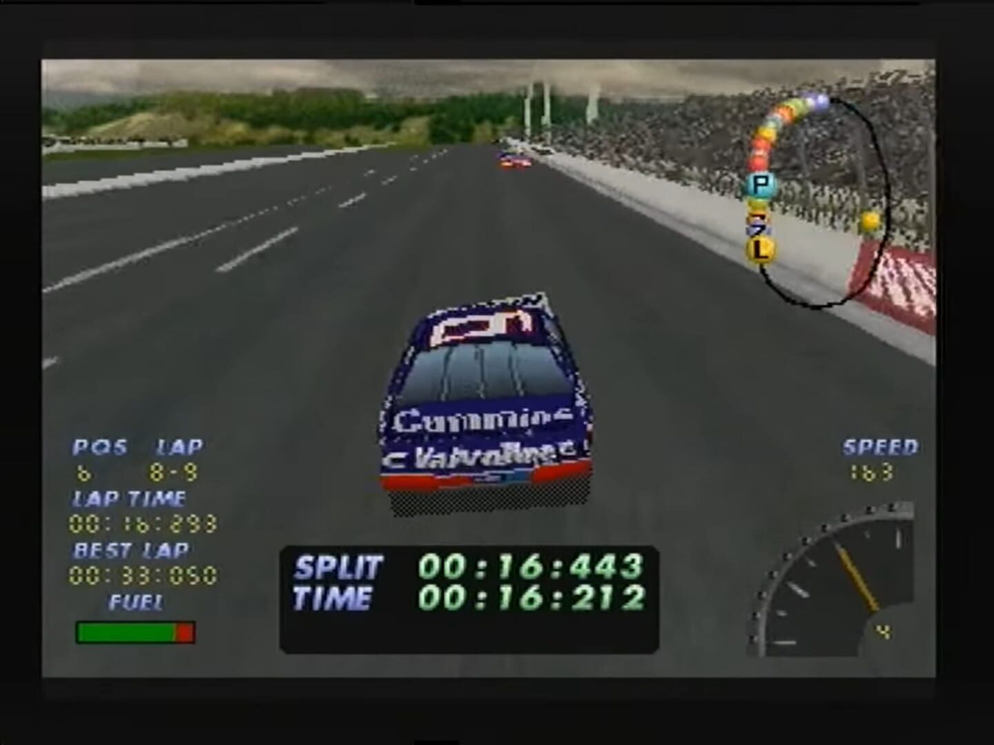 Captura de pantalla - NASCAR 98