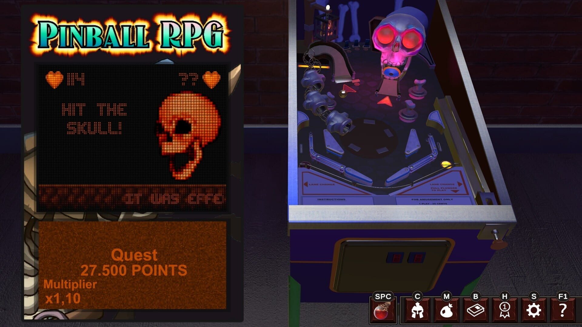 Eternal Pinball RPG - Screenshot