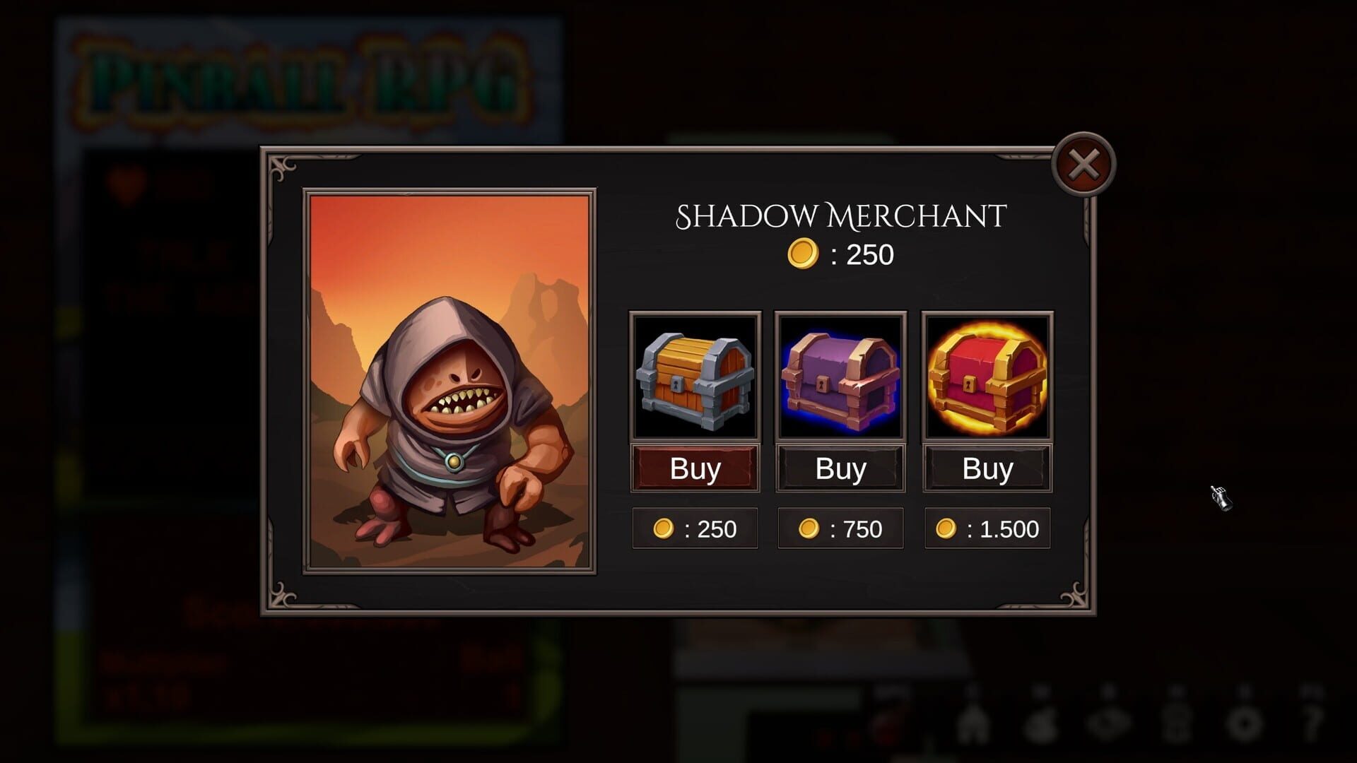 Eternal Pinball RPG - Screenshot