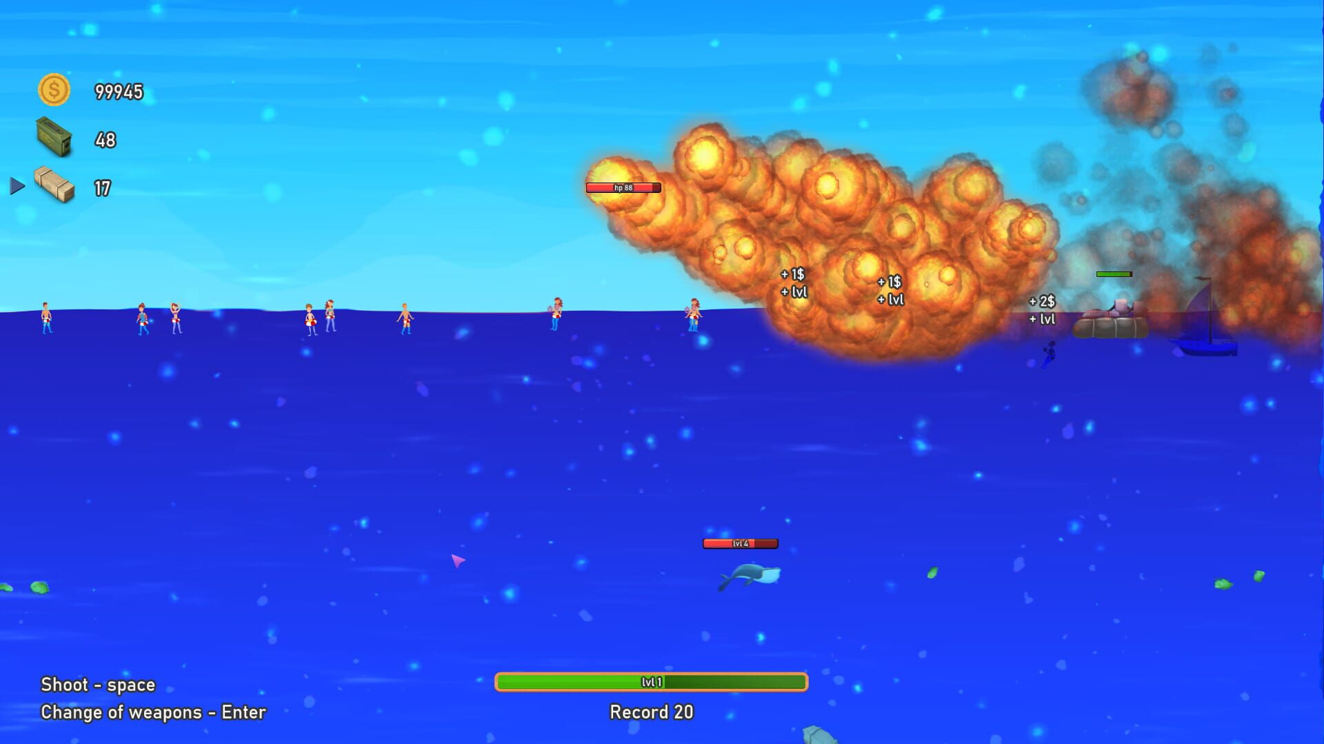 Crazy Shark - Screenshot