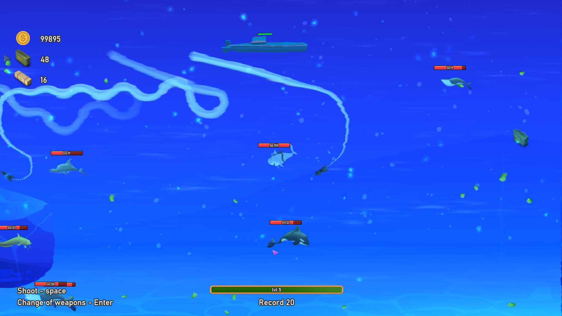 Crazy Shark - Screenshot