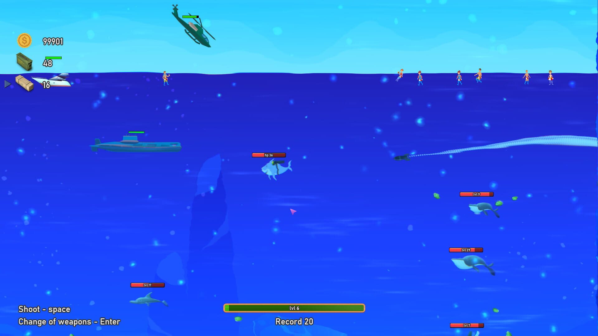 Crazy Shark - Screenshot