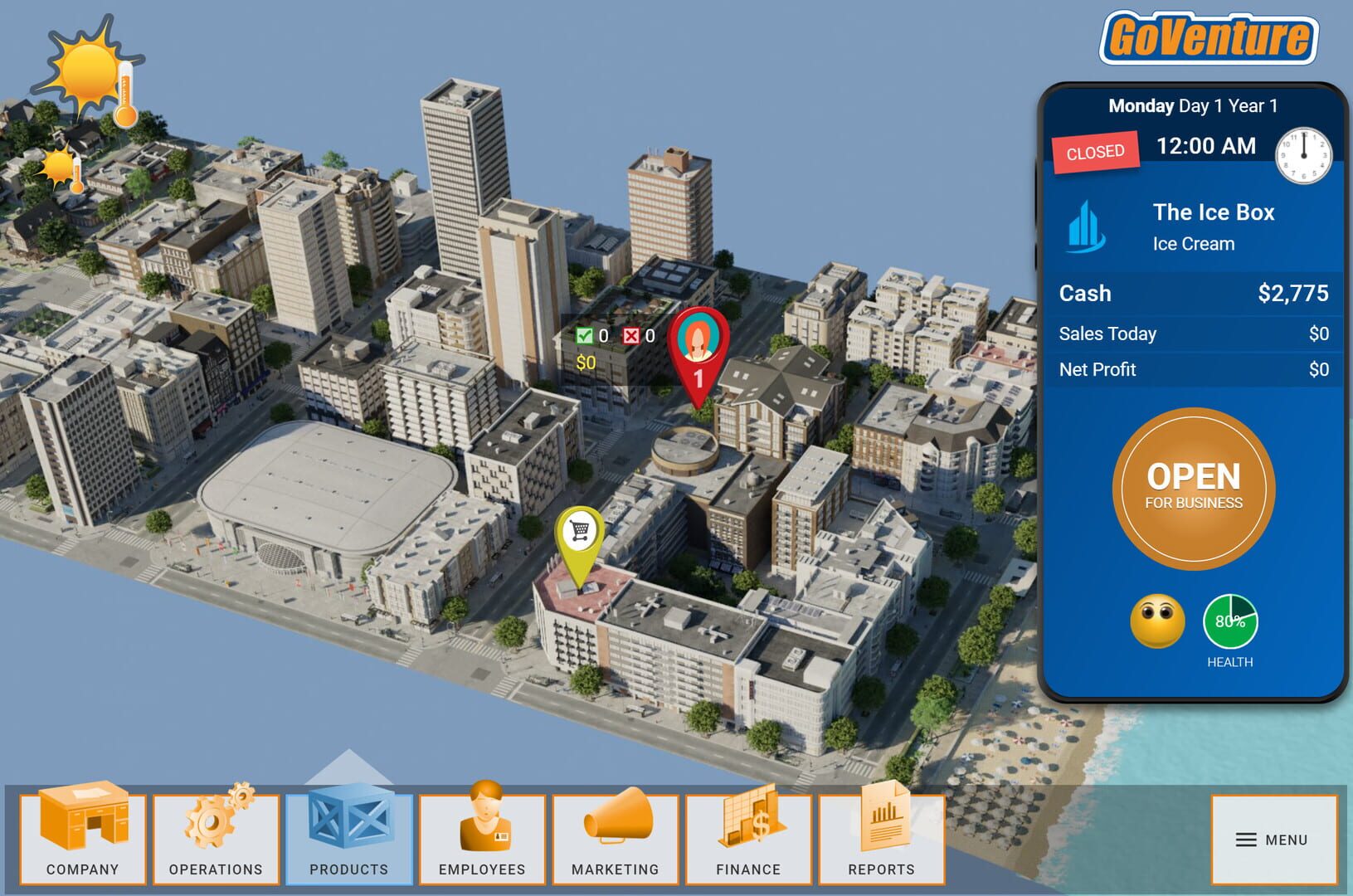 GoVenture Entrepreneur - Screenshot