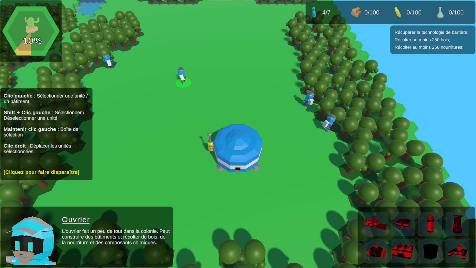 L'Avancée du Désert - Screenshot
