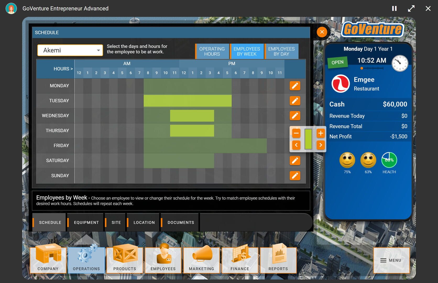 GoVenture Entrepreneur - Screenshot