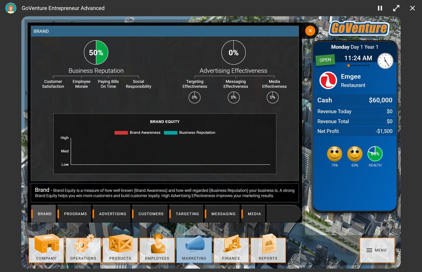 GoVenture Entrepreneur - Screenshot