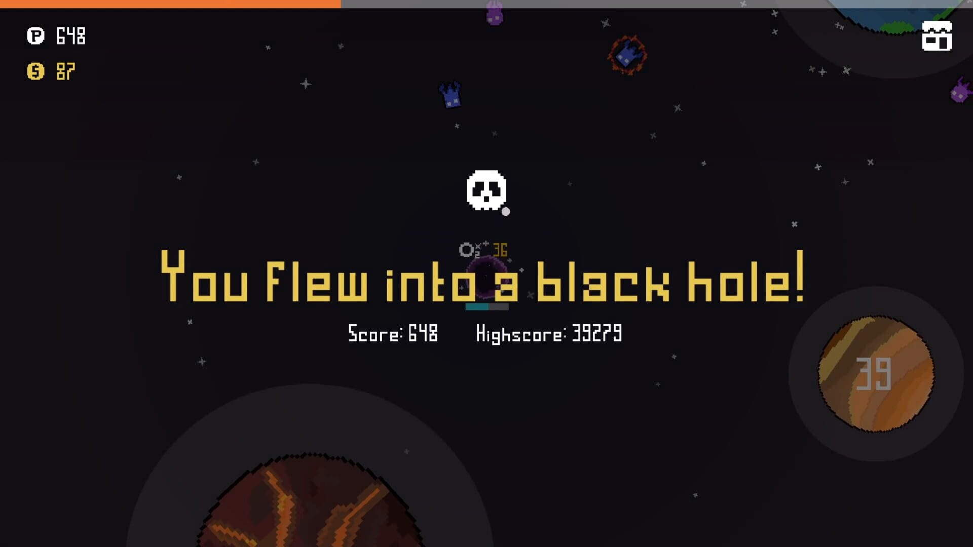 Blast Off Far Away - Screenshot